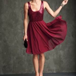 Women's Apt 9 red party dress size medium